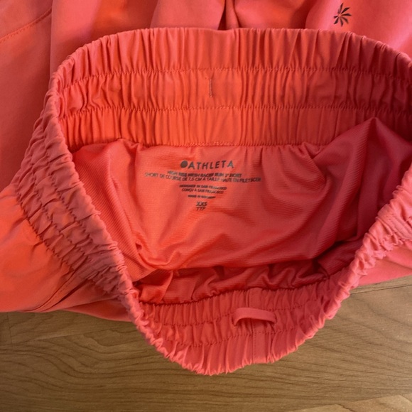 Athleta Mesh Racer Run High Rise 3” Shorts - Picture 5 of 5